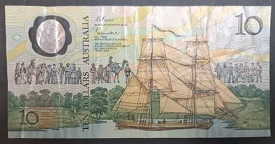 nd (1988) Australia 10 Dollars P49a AB43742418, 200 Years British Settlement. - Image 1 of 2
