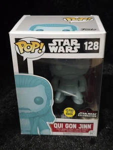 Funko Pop! GITD Qui Gon Jinn #128 Star Wars Celebration Exclusive - Bild 1 von 4