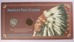 America's First Citizens Indian Head and Buffalo Coin Set - Bild 1 von 6