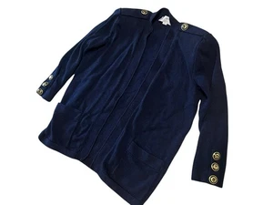 St. John Basics By Marie Grey Santana knit open-front cardigan sweater - Picture 1 of 8
