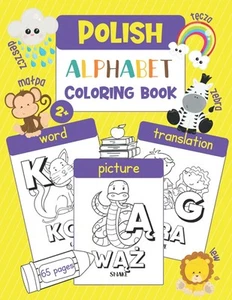 chatty parrot Polish Alphabet Coloring Book (Paperback) - Picture 1 of 2