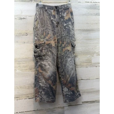 Pantalones cargo utilitarios Field Staff de Mossy Oak para niños talla S 6/7 camuflaje Foto 1 de 4
