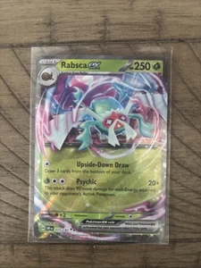 Pokemon TCG - Rabsca ex 025/182 Sv10: Destined Rivals Holo Rare - Picture 1 of 2