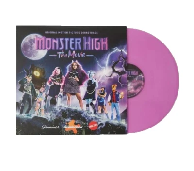New Monster High The Movie Soundtrack Limited Edition Purple Vinyl Record LP Foto 1 de 3