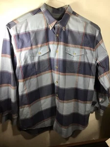 Camisa para hombre Roper manga larga 2XL con botones, bolsillos delanteros dobles - Imagen 1 de 7