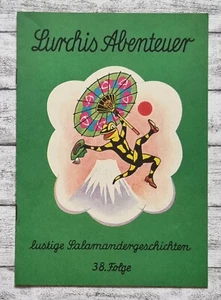 1967 Lurchis Abenteuer 38. Folge Salamander Fudschijama Schuhe Comic Werbung alt - Picture 1 of 3