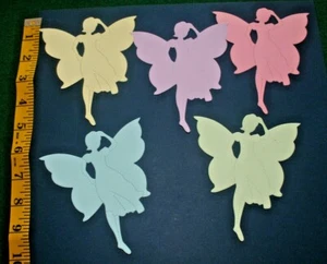 10 große FEE Cardstock Papier Stanzformen Verzierungen Scrapbook / Kartenbasteln - Bild 1 von 21