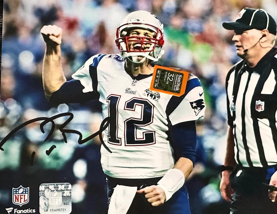 Tom Brady New England Patriots REPRINT 8 x 10 PHOTOGRAPH - Image 1 of 1