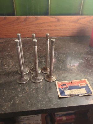 Lote de 6 válvulas de escape Buick 300 340 1965 1966 1967 V8 Skylark LeSabre 225 (J38) Foto 1 de 4
