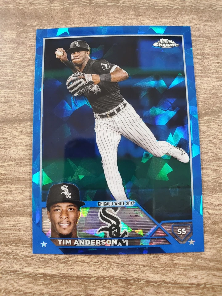 Tim Anderson 2023 Topps Sapphire Blue - Image 1 of 1