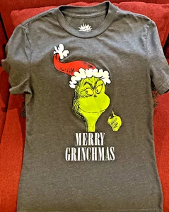 Merry Grinchmas Erwachsene Small T-Shirt Neu ohne Etikett - Bild 1 von 5