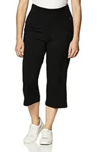 Danskin Women's Sleek Fit Yoga Crop Pant -medium Midnight Navy - Picture 1 of 2