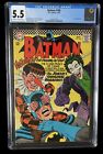 Batman #186 CGC 5.5 CRM/OW 1st Joker Side-Kick app. 1966 DC Comics