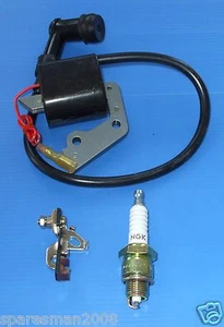 KAWASAKI FA210 FA210A FA210D FA210R FA310A IGNITION COIL POINTS SPARK PLUG - Imagen 1 de 1