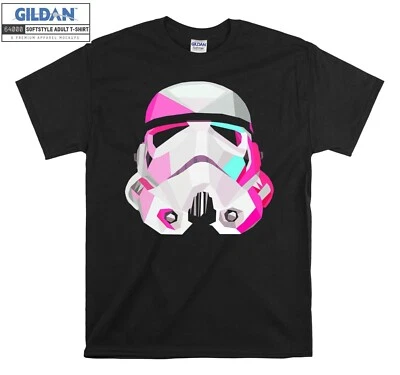 Star Wars Stormtrooper Geometric Prism Helm Hoodie Tshirt Men Women Unisex AB869 - Image 1 of 4