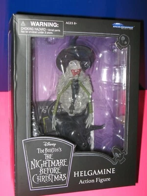 Figura de acción Pesadilla antes de Navidad Helgamine Diamond Select - ¡NUEVA! Foto 1 de 3