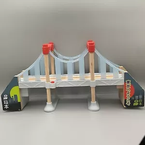 Disney Cars 2 Wooden Train Set Accessory - Light-Up Tokyo Bridge - Picture 1 of 10