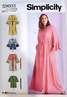 Simplicity 9603 Women's Caftans And Wraps Size 26W-32W Sewing Pattern