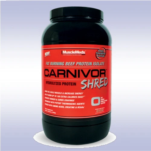 MUSCLEMEDS CARNÍVOR SHRED (2 LB) quema grasa carne proteína aislada polvo aminoácidos Foto 1 de 1