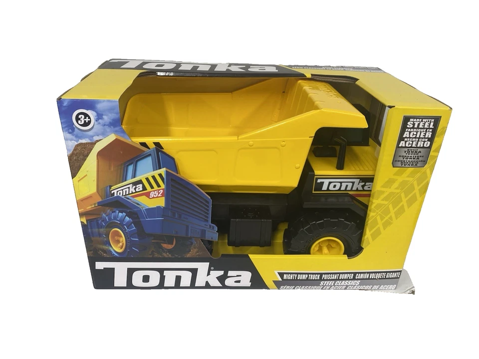 Tonka Steel Classics Mighty Dump Truck LARGE BRAND NEW in BOX yellow tough 952 - Image 1 of 4
