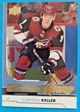 2017-18 Clayton Keller Upper Deck Young Guns SILVER FOIL Rookie RC