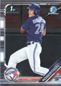 2019 Bowman Chrome Draft Baseball #BDC-133 Will Robertson