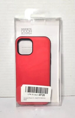 Goospery Magnetic Door Bumper Cover for iPhone 12 Pro Holds 2 Cards with Mirror - Image 1 of 4