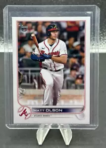 2022 Topps Update Series MATT OLSON Vintage Stock Parallel #23/99 SP - Picture 1 of 3