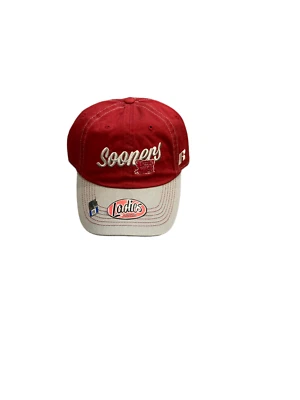 NWT New Oklahoma Sooners Women's Logo Adjustable Hat Cap - Image 1 of 2