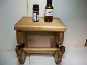 Handcrafted Wood Toilet Paper Holder(2 screws included) Early American Stain - Picture 1 of 4