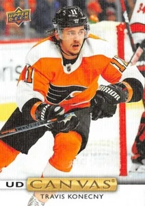 2019-20 Upper Deck Canvas #C156 Travis Konecny - Picture 1 of 2