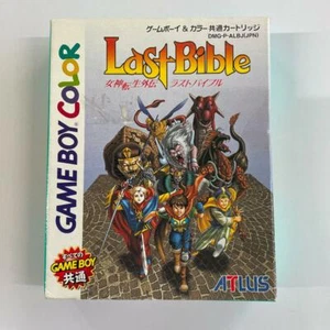 Used Atlus 1999 Megami Tensei Gaiden Last Bible Nintendo Game Boy Color Retro  - Picture 1 of 12