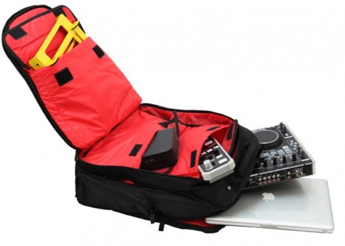 Odyssey BRLBACKSPIN2 New Gig Bag Redline Series Padded DJ Digital Gear Backpack - Image 1 of 1