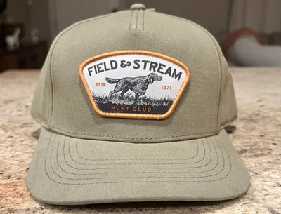 Field & Stream X Morgan Wallen Olive Green Hunt Club Snapback Hat - Image 1 of 4