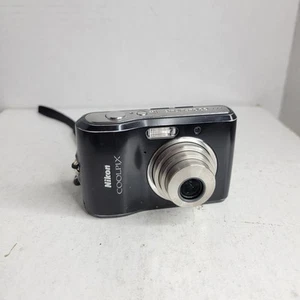 Nikon Coolpix L16 7.1MP Compact Digital Camera Black Tested Working - Picture 1 of 8