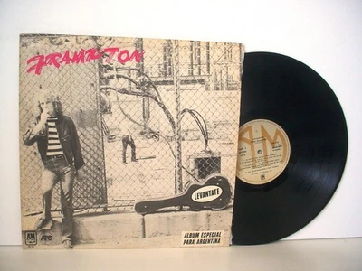 PETER FRAMPTON Levantate Original ARGENTINA Pressing LP 1980 A&M 20.122 Rise Up - Image 1 of 4