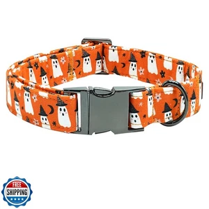 Collares Bobo Rainbow para perro, pequeños, fantasma naranja, estampado único, diseño de moda - Imagen 1 de 5