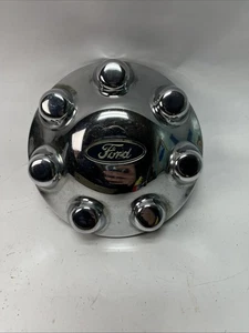 1997 - 2004 Ford F150 F250 7 Lug Chrome OEM Center Cap F75A-1A096-BD 1 - Picture 1 of 9