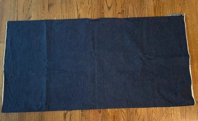 Denim Fabric - 96” X 48” Piece - 3 Lbs., 3 Oz. Weight - Image 1 of 4