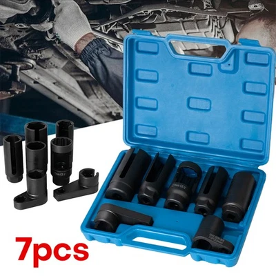 Lambdasonden Schlüssel Steckschlüssel Satz Lamdasonden Nuss Werkzeug 7 er Set - Bild 1 von 4