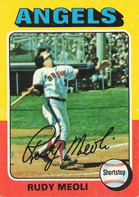 1975 Topps #533 Rudy Meoli - Image 1 of 2