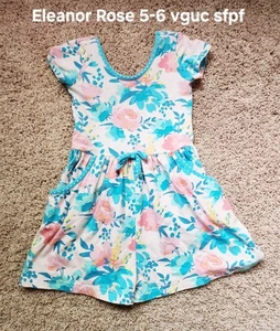 Eleanor Rose Floral Romper Size 5-6 - Picture 1 of 3