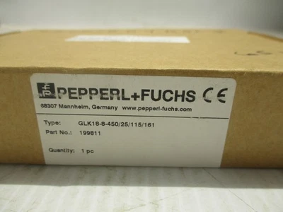 NEW PEPPERL + FUCHS GLK18-8-450/25/115/161 PHOTOELECTRIC SENSOR - Image 1 of 3