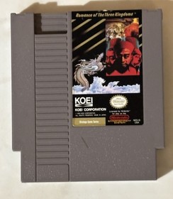 Nintendo NES Romance of the Three Kingdoms (Cleaned, Tested & Working)