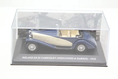 IXO  ALTAYA - 1:43 - Delage D8 SS Cabriolet Fernandez & Darrin - 1932 - Photo 1/4