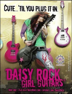 2007 Daisy Rock Girl Guitars advertisement guitar ad Bec Hollcraft - BECCA - Picture 1 of 3