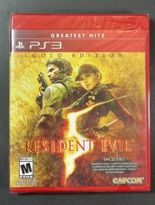 Resident Evil 5 [ Gold Edition ] (PS3) NEW W/ Cracked Case - Image 1 of 4