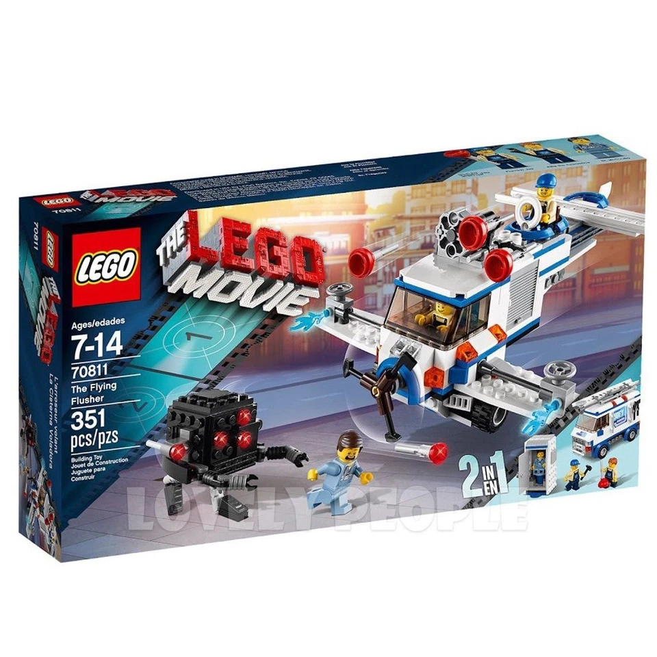 70811 FLYER FLUSHER lego película misb nuevo conjunto legos camión fontanero casa NUEVO Foto 1 de 1