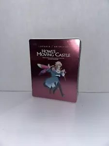 Howl's Moving Castle Limited Edition Steelbook Blu-ray + DVD Ghibli New Sealed - Foto 1 di 2