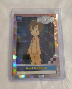 Digimon Kari Kamiya Holo in single Protective Case